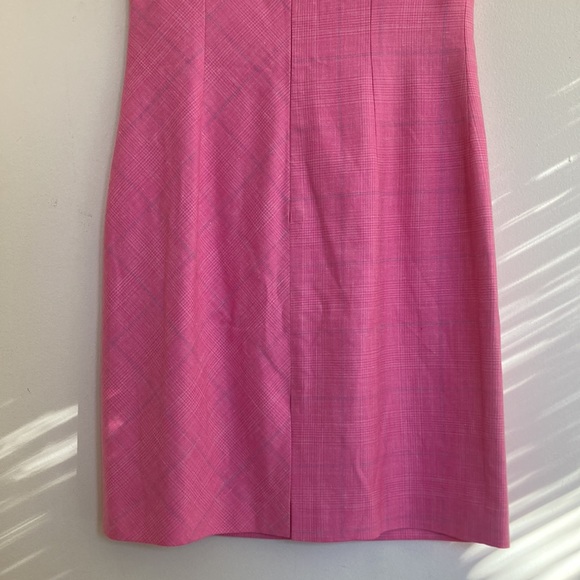 Kiton Napoli Womens Dress Sz 6 Cashmere Silk Linen Luxury Italian Pink Executive - Picture 7 of 16
